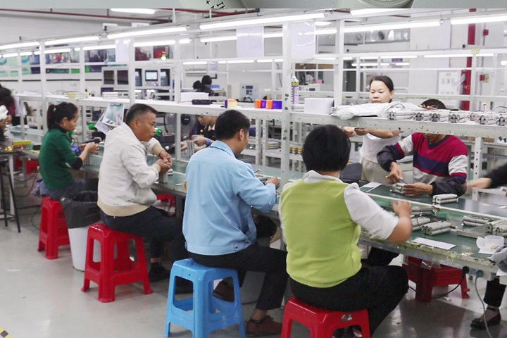 SHENZHEN KLESMAN TECHNOLOGY CO LTD สายการผลิตของผู้ผลิต