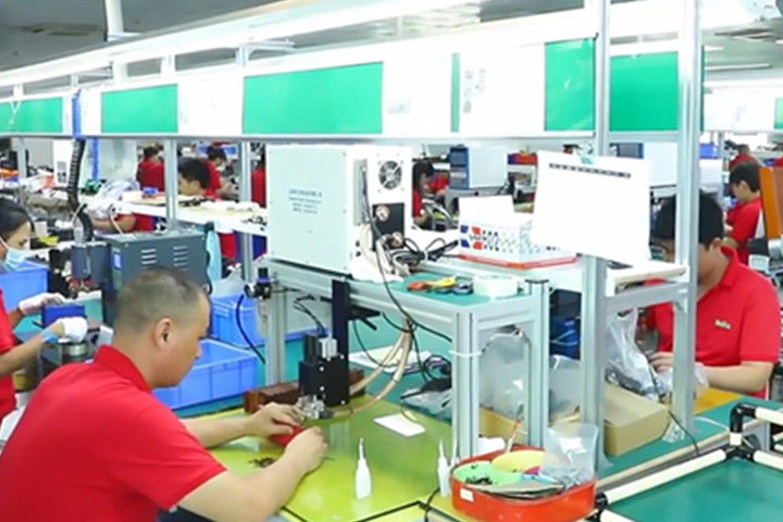 SHENZHEN KLESMAN TECHNOLOGY CO LTD สายการผลิตของผู้ผลิต