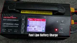 วิดีโอชาร์จแบตเตอรี่ 12S 44.4V Lipo 30000mAh